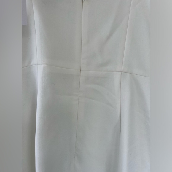 NWT French Connection WHITE Ruffle strap dress! graduation/bachelorette! - Picture 3 of 10